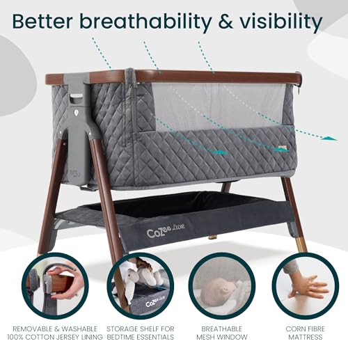 CoZee® Luxe Bedside Bassinet