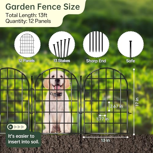 12 Panels Garden Fence (226.56 sq ft sq ft)