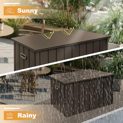 Domi 200 Gallon Deck Box