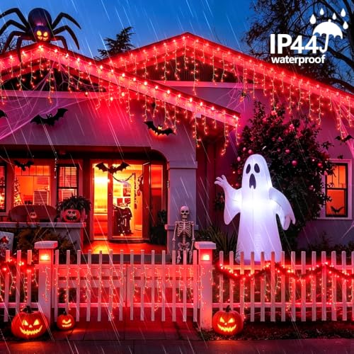 66ft 800 LED Icicle Lights Outdoor Waterproof (66 Foot)