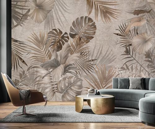 Jungle Wallpaper Vintage Tropical Plants Wall murals for Bedroom 182"x120"