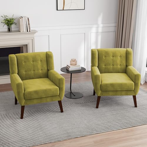 Velvet Accent Chairs Set of 2 (2 Count)