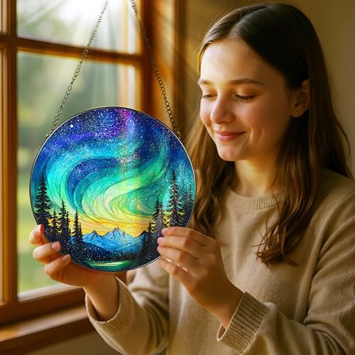 Stained Glass Window Hanging