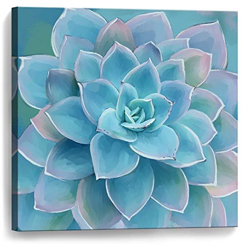 Wall Decor for Bedroom Canvas Artwork Blue