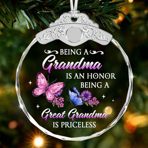 Christmas Glass Ornament
