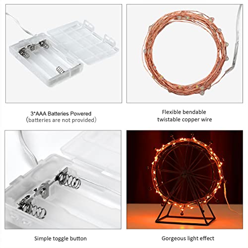 Mini Halloween Fairy Lights Battery Operate (4 Count)