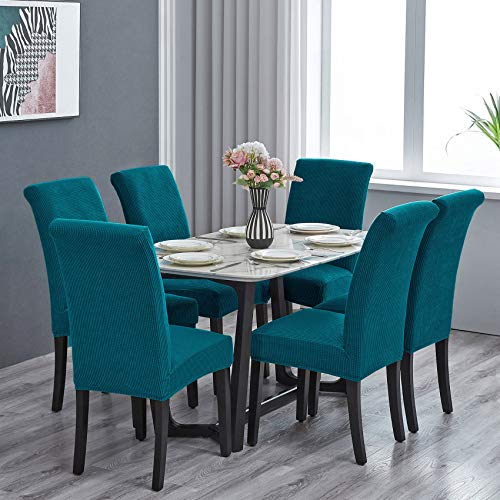 Stretch Chair Covers for Dining Room Set of 6