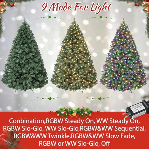 7.5 ft Artificial Christmas Tree Prelit