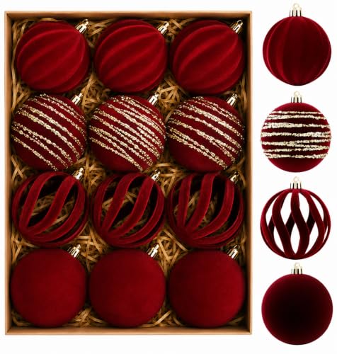 Christmas Ornaments Set of 12 (12 Count)