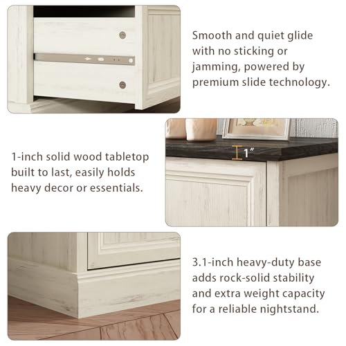 Farmhouse 6 Drawer Dresser for Bedroom