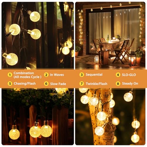Outdoor Solar String Lights