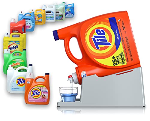 Liquid Laundry Detergent Holder Stand with Drip Tray