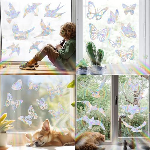 28Pcs Bird Window Strike Prevention