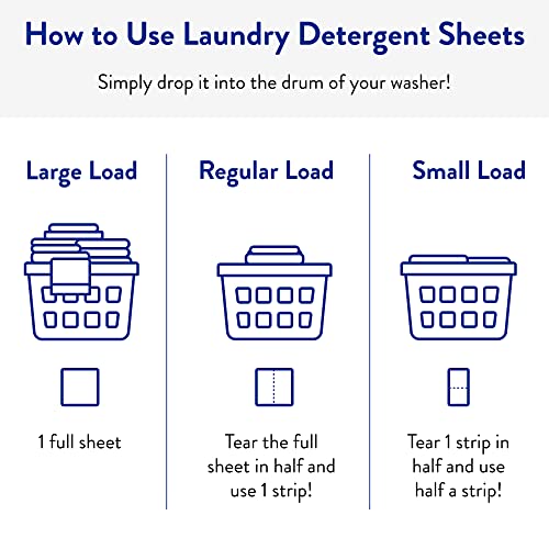 Fragrance Free Laundry Detergent Sheets (192 Count)