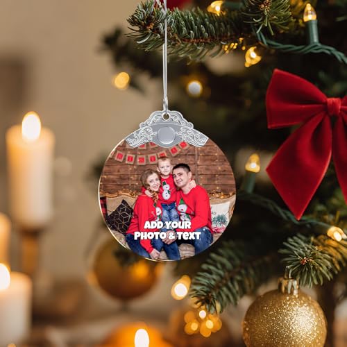 Personalized Christmas Ornament with Photo