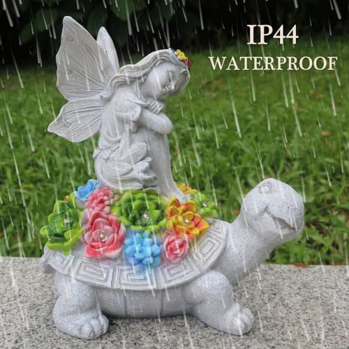 Solar Turtles For Outdoors Solar Turtle Garden Decor Solar Turtle Lights