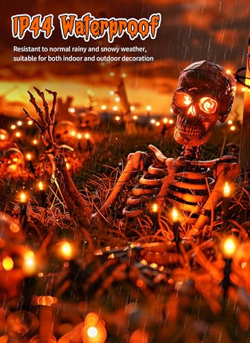Orange Halloween Mini Lights