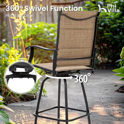 Bar Height Patio Table and Chairs 3 Piece (3 Count)
