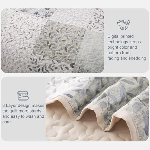 Reversible Boho California King Quilt