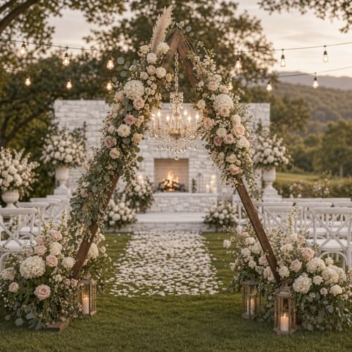 7.87FT Wooden Wedding Arch