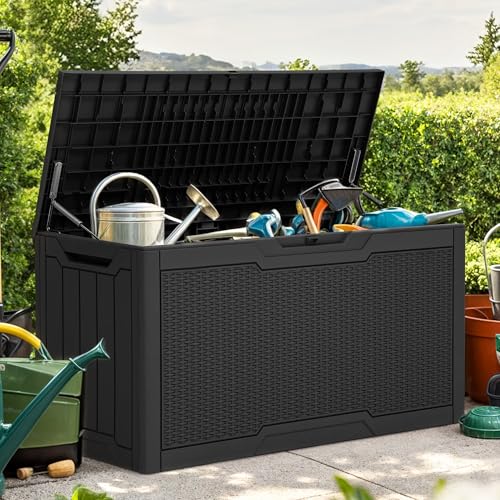 80 Gallon Resin Deck Box