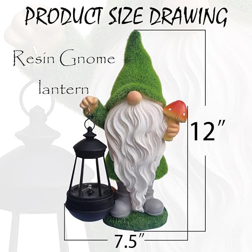 Solar Gnomes Garden Statues