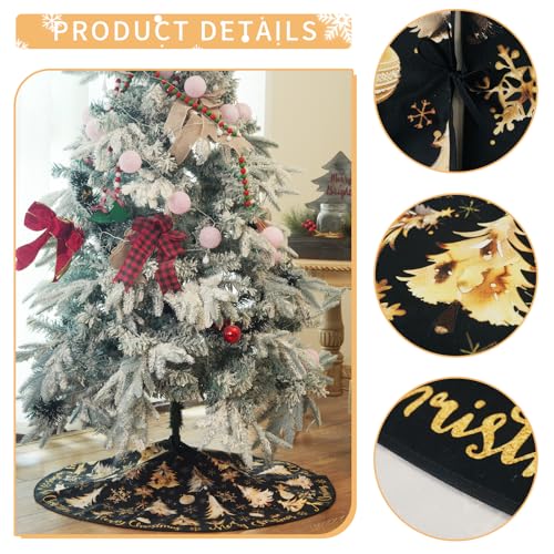 Merry Christmas Tree Skirt 36 Inch
