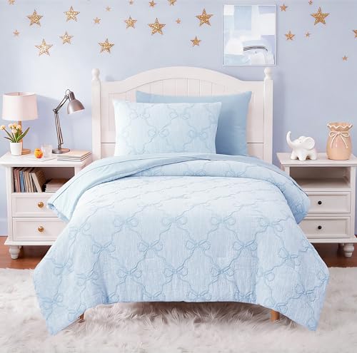 Twin Comforter Set with Sheets for Girls (5 Count)
