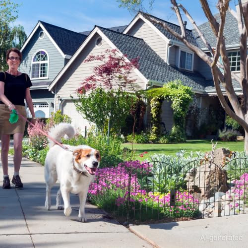 Decorative Garden Fence with gate 24in