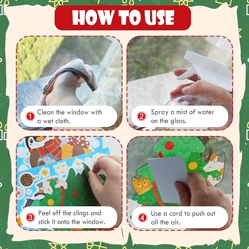 Christmas Window Clings