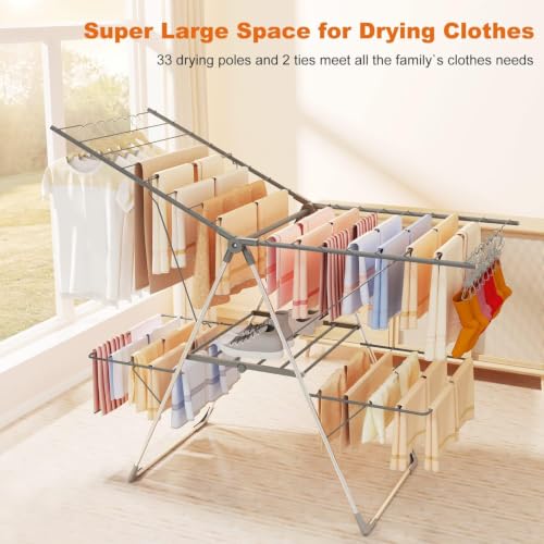 Clothes Drying Rack Foldable