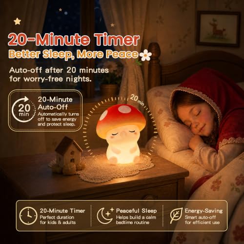 Mushroom Night Light