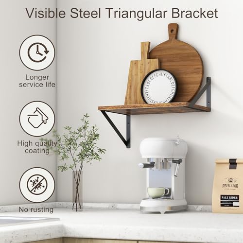 10 Inch Deep Floating Shelves (2 Count)
