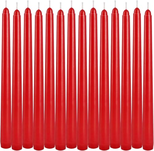 14 Pack Red Taper Candles (14 Count)