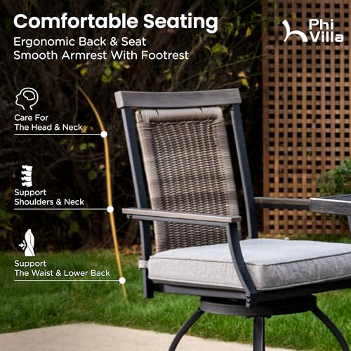 Outdoor Counter Height Table & Chairs (5 Count)