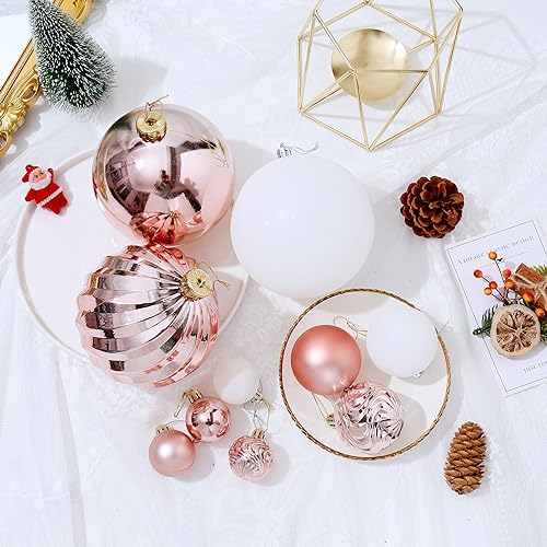 50pcs Shatterproof Christmas Ball Tree Ornaments (50 Count)