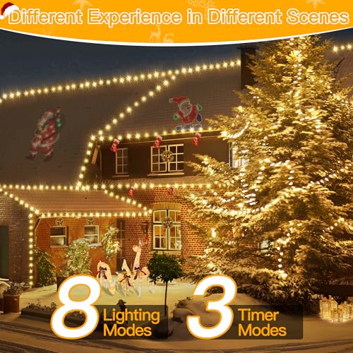 Christmas Lights 1000 LED 330 FT (330 Foot)
