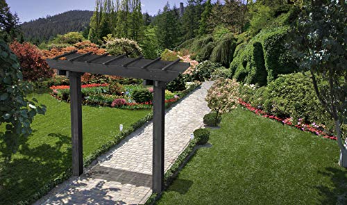 Vita Charcoal Gray Wildwood Cedar Arbor