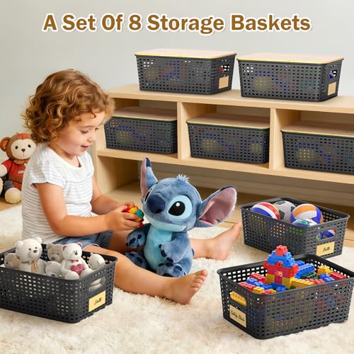 Stackable Storage Baskets (8 Count)