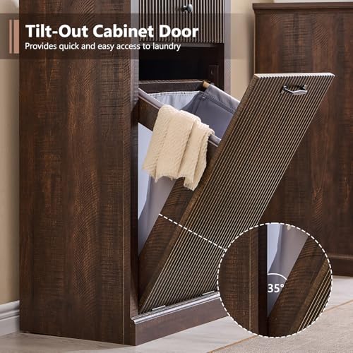 Tilt Out Trash Can Cabinet