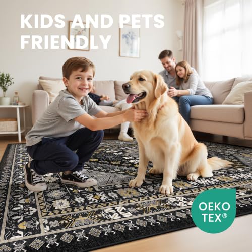 5x7 Area Rugs for Living Room (35 Sq Ft)