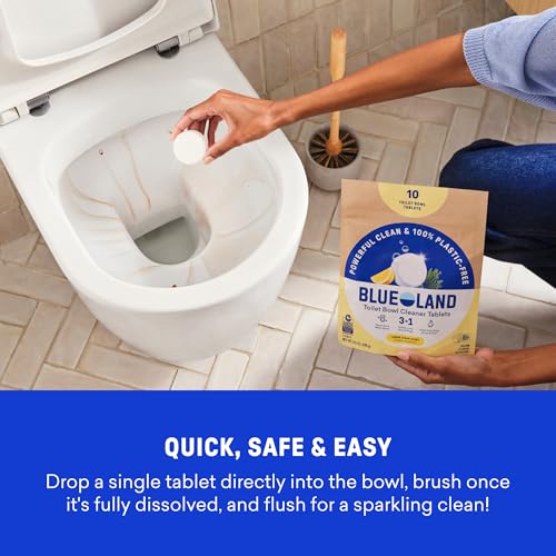 100% Plastic Free Toilet Bowl Cleaner Tablets (28 Count)