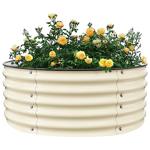 17'' Tall Round Raised Garden Bed Kit