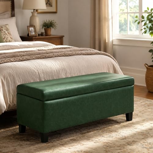 Vayne Storage Ottoman Bench With Flip