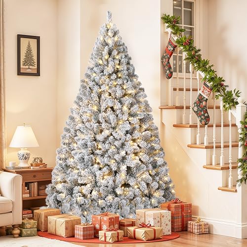 7.5Ft Pre Lit Artificial Christmas Tree