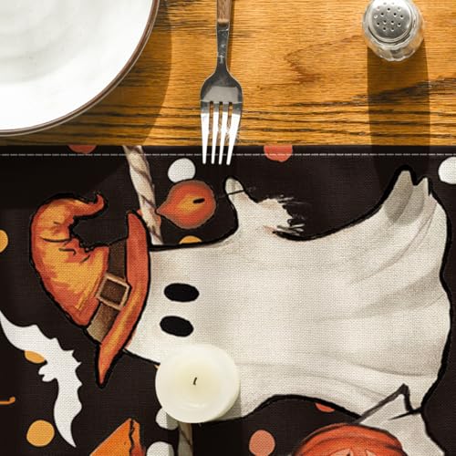 210 GSM Halloween Table Runner Home Party Decor 13x72 Inch