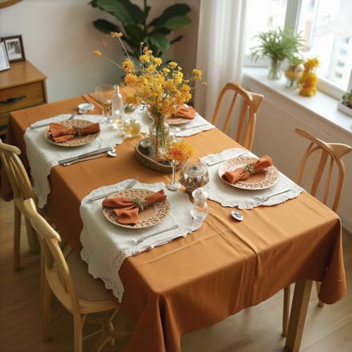 Fall Tablecloth Rectangular 60 x 102 Inch