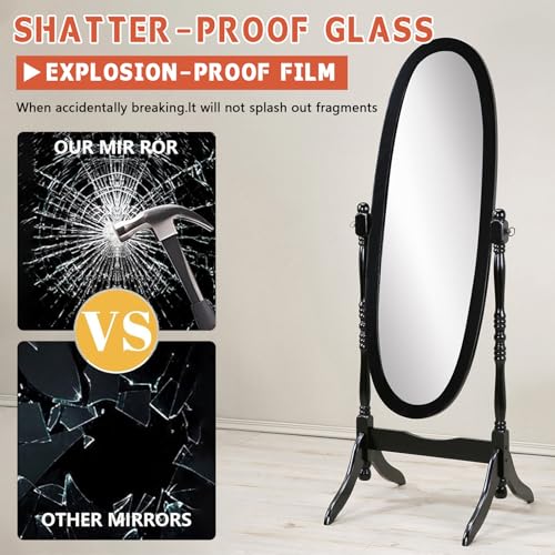 Full Length Mirror with Stand