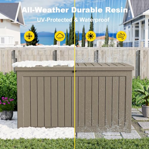 280 Gallon Outdoor Deck Box
