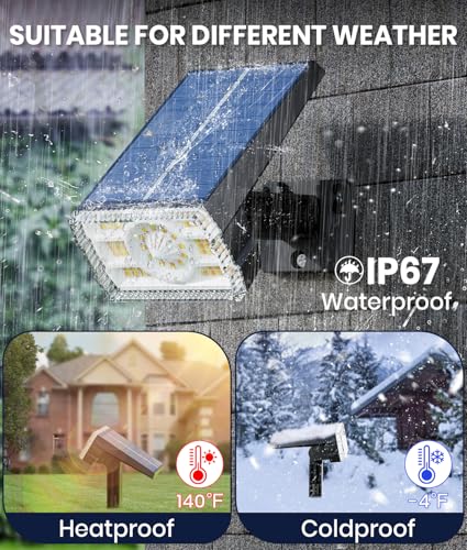 Solar Spot Lights Outdoor (2 Count)